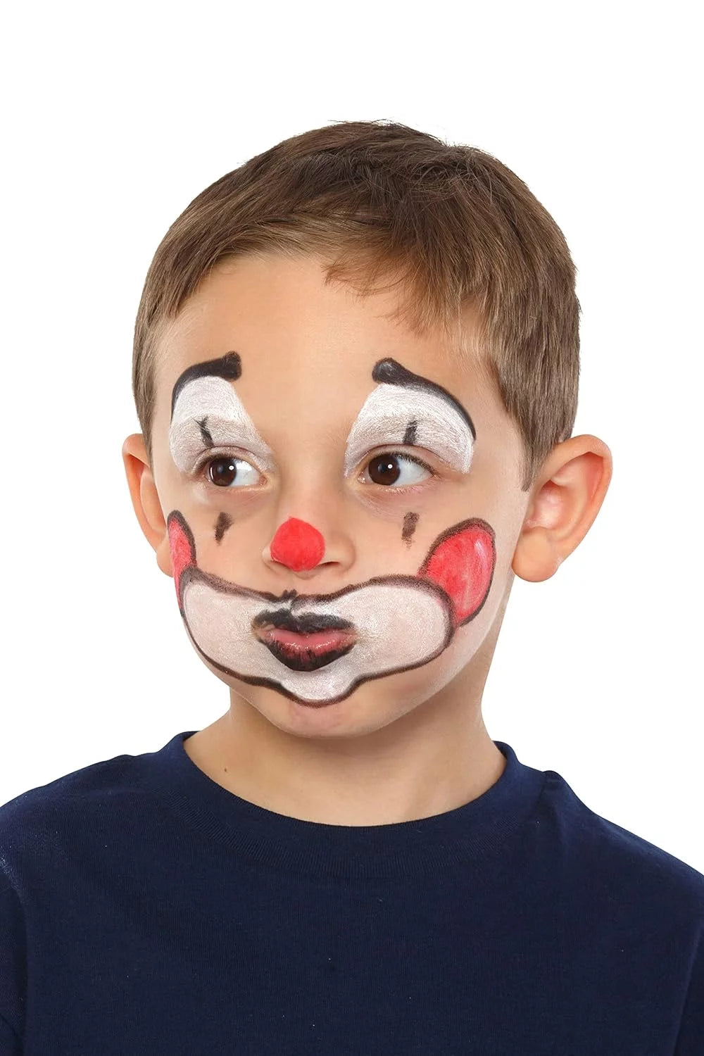 Kids Face Paint Crayons Safe, Non-Toxic Body Paint & Artbook